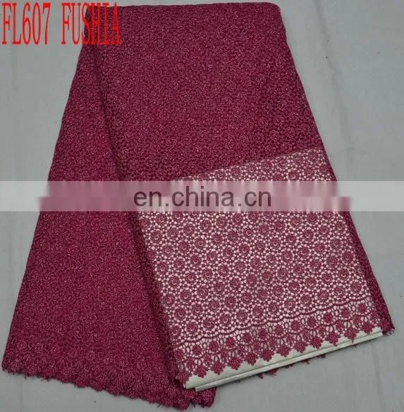 African Lace Fabric Cord Lace Guipure Lace Fabric Lace Fabric French Lace Women Dresses photo-3