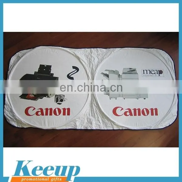 Logo Printed Tyvek Car Sunshades photo-2