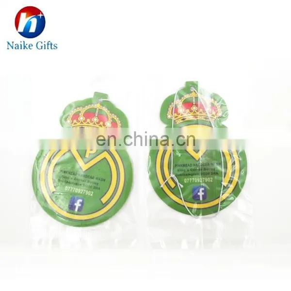 2017 Advertising Custom Logo Printed Bulk Car Air Fresheners photo-3