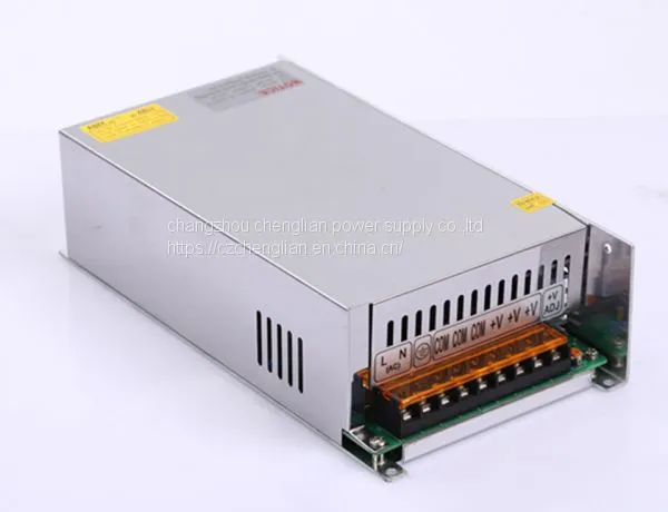 600W 12V 50A 24V IP20 Interior Led Power Supplies for Signage Light Box Led Strips Led Modules