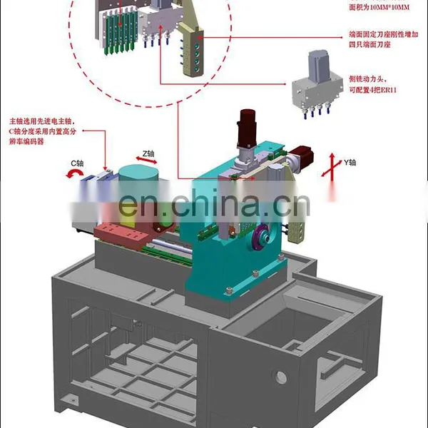 Swiss Type CNC Automatic Lathe Machine With Auto Feeder for Sale LY-12C photo-4