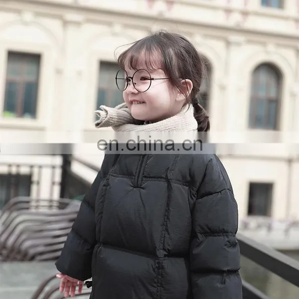 5845 1-8years Children Clothes Re-order Best Seller Winter Black Down Coat photo-2