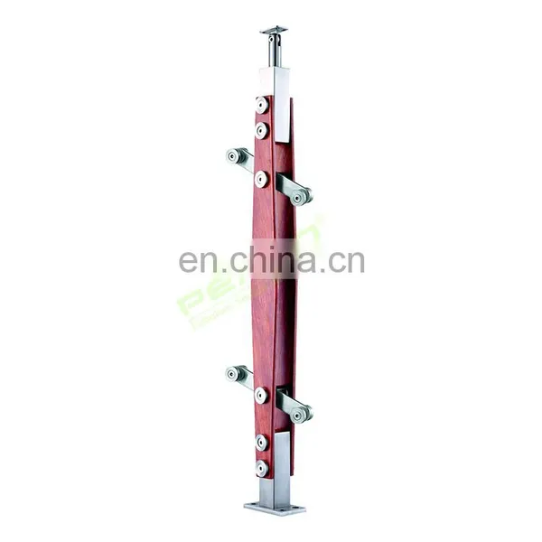 New Arrival Balcony Railing Post Stainless Steel Glass Balustrade Balustrade Design Systems photo-6