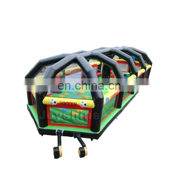 6 in 1 Inflatable Football Dodgeball Area Joust Twister Baseball Bounce House Field Cage Volleyball Game Court For Adult photo-2