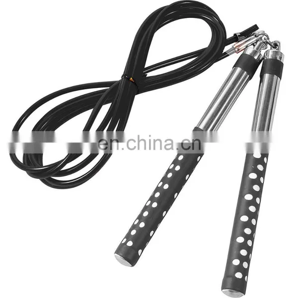 Adjustable Fitness Cable Rope Aluminum Handle Jump Ropes photo-6