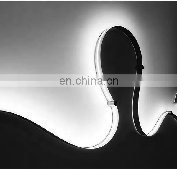 Nordic Newest Creative Aluminum LED Curve Wall Lamp Wall Sconce Snake Modern Wall Light for Home photo-5