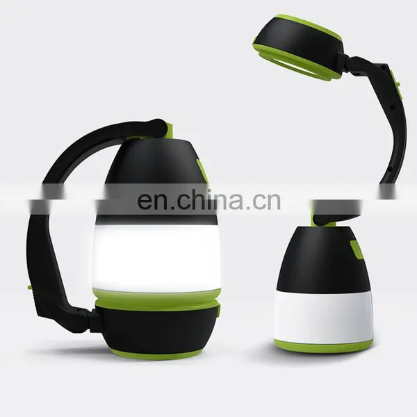 2020 New Outdoor Portable Camp Equipment Vertical Standing Usb Rechargeable Light Led Camping Lanterns photo-3