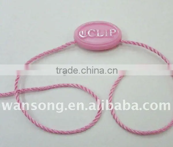 China Supplier Custom Made Hang Tag Plastic String Seal photo-5