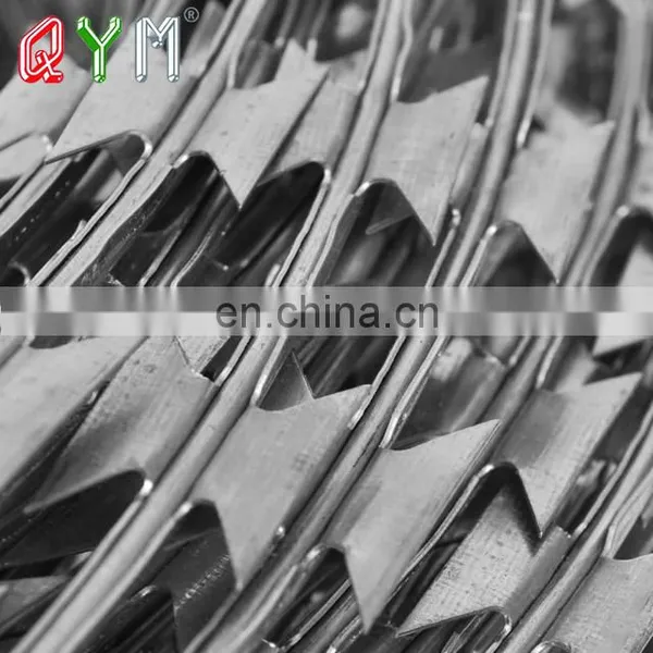 High Security Galvanized Steel Concertina Razor Barbed Wire photo-3