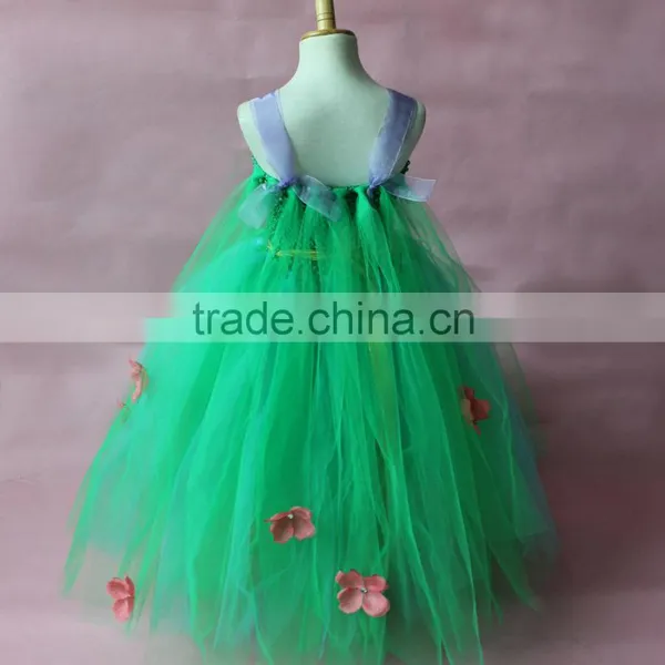 NEW Elsa Inspired Tutu Dress Great for Costumes and Dress up Girl Fantasy Elsa Green Dress Quality Choice photo-5