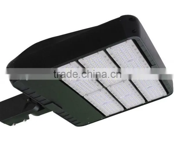 Super Slim UL CUL Certified Parking Lot Lighting Led Shoebox Light 300W for Court Playground Stadium Roadway Lighting photo-2