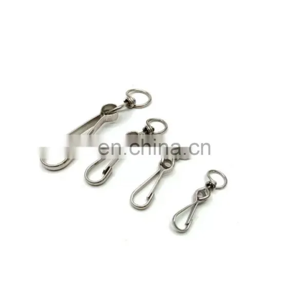 JRSGS Customized High Quality Stainless Steel Swivel Snap Lanyards Zipper Hanging Buckle Keychaine Keyring Accessory photo-4