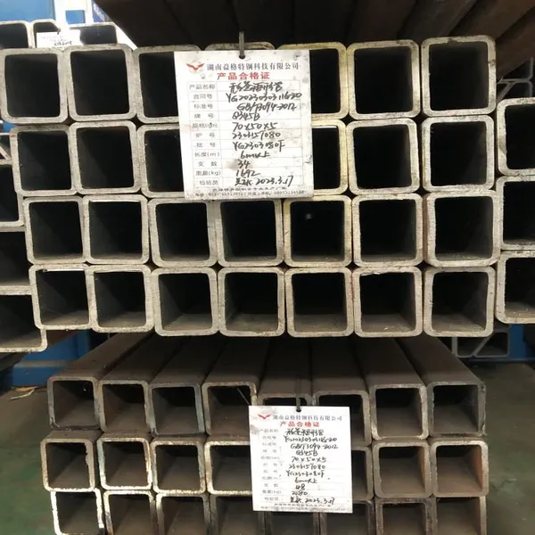 A106 Seamless Rectangular Steel Pipe Cold Drawn Black Steel Round Tube for Sale photo-2