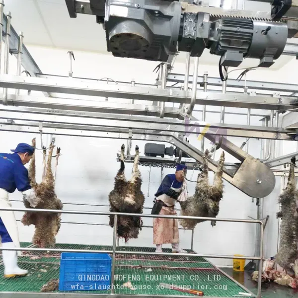 Sheep Equipment Foreleg Conveyor For Goat Slaughter House photo-2