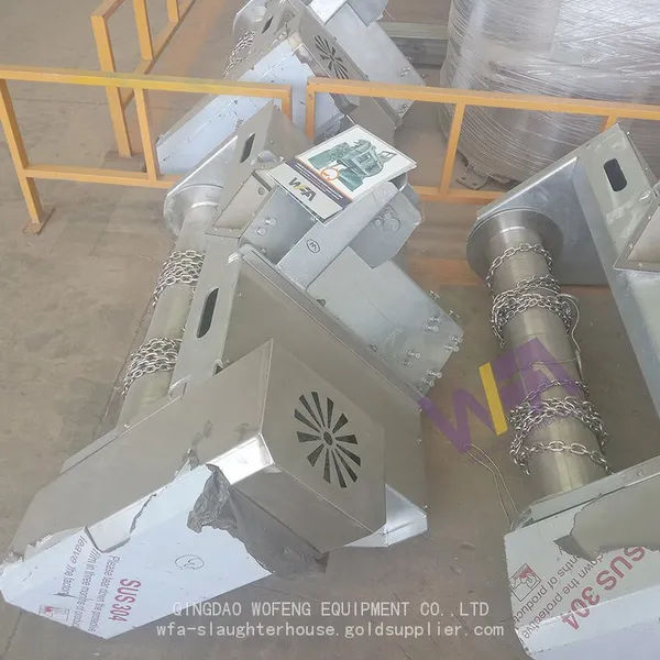 Top Quality Abattoir Hydraulic Skinning Machine Slaughtering Line of Butchery Machinery photo-2