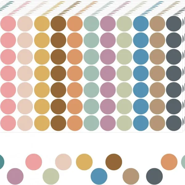 4200 PCS 0.75 Inch 12 Colors Round Colored Dot Stickers for Toddlers Teaching Papers, Color Coding Labels, Circle Dots Stickers for Office and Student Classroom (25 Sheets)