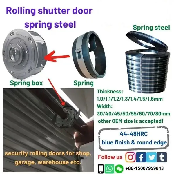 Spring Steel for Rolling Shutter Door