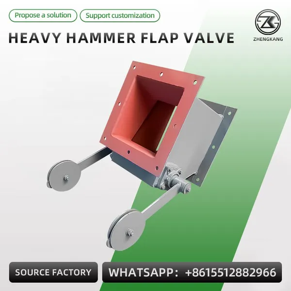Heavy Hammer Flap Valve Dust Discharge Valve for Dust Collector photo-5