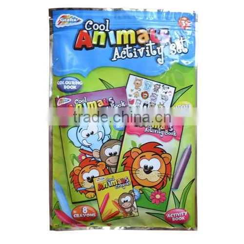 Popular Kids Coloring Book With Crayons photo-5