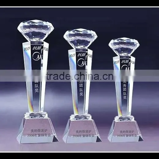 Crystal Trophy Award for Souvenir Gifts
