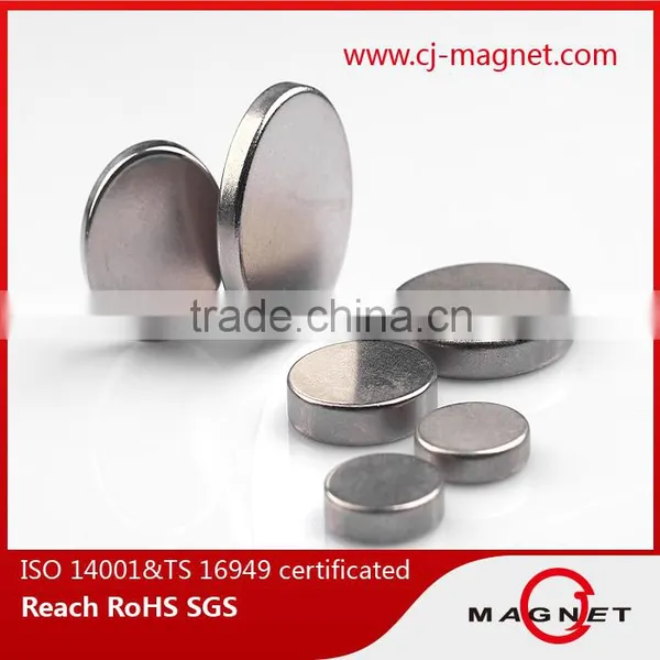 N38 Round Disc Neodymium Magnet by Manufacturers in China for Fridge Magnets photo-6