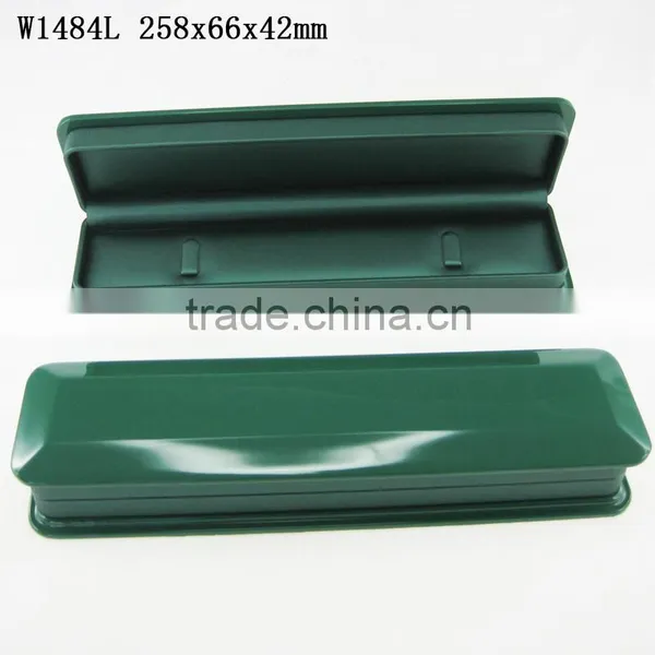 Luxury Lacquer Green Wooden Watch Gift Packaging Display Box Faux Leather Lining photo-4