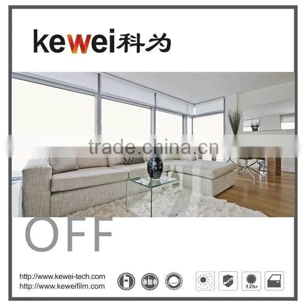 6+6mm Switchable Smart Glass for Villa, Switchable Privacy Glass With Dimmer photo-2