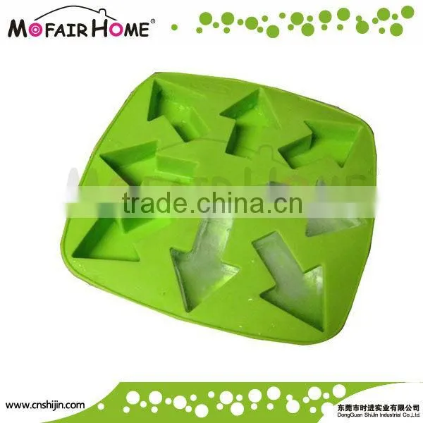 Kitchenware tools food grade silicone fancy cube tray