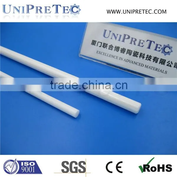 No Corrosion Zirconia ZrO2 Ceramic Rod
