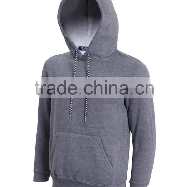 OEM Men or Women Cotton Blank Pullover Hoodies photo-3