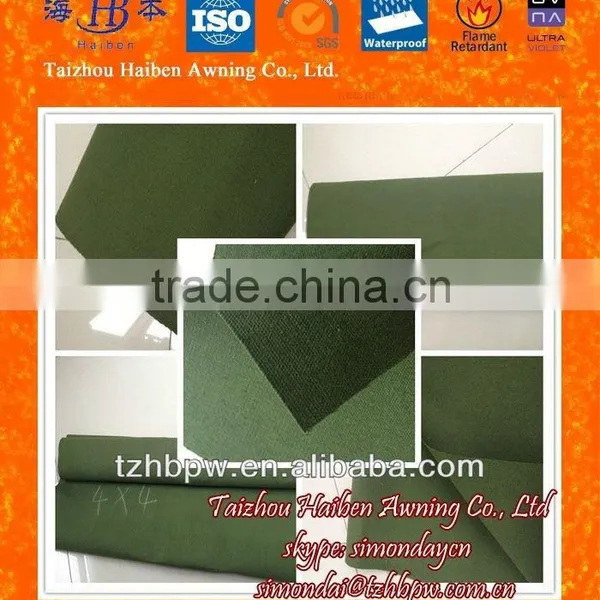 Polyester Canvas Tarpaulin for Tents and Various Protection Covers