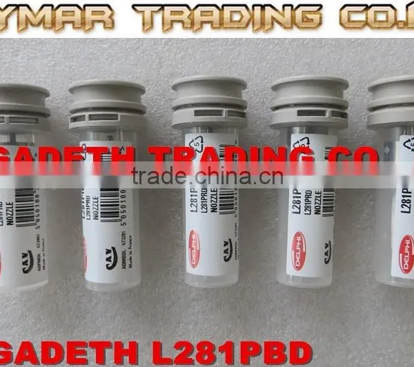 Common rail nozzle L281PBD for KIA Bongo EJBR05501D, 33800-4X450