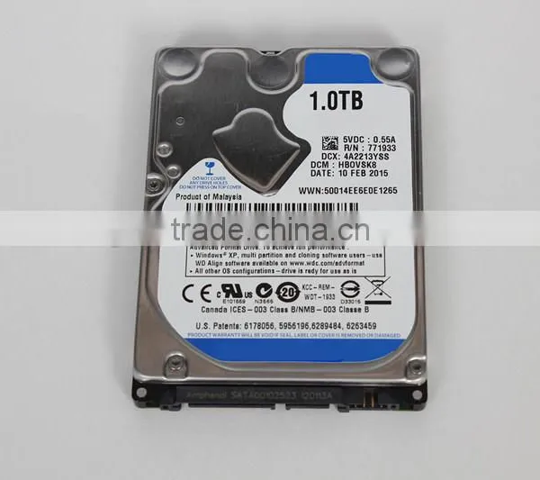 2016 Hotsale Computer Parts Refurbished Hdd Disk Drive 2.5'' 1tb Price photo-2