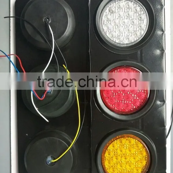 WEIKEN High Quality Trucks Agricultural Machinery LED Tail Lights Bus Rear Light photo-3