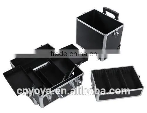 4 in 1 Aluminum Makeup Trolley Case photo-5