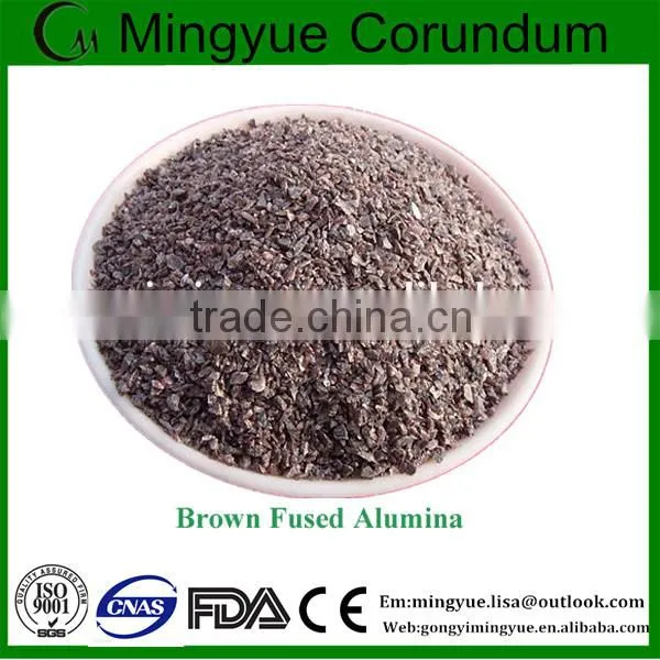 First Grade Brown Fused Alumina /Corundum for Sandblasting