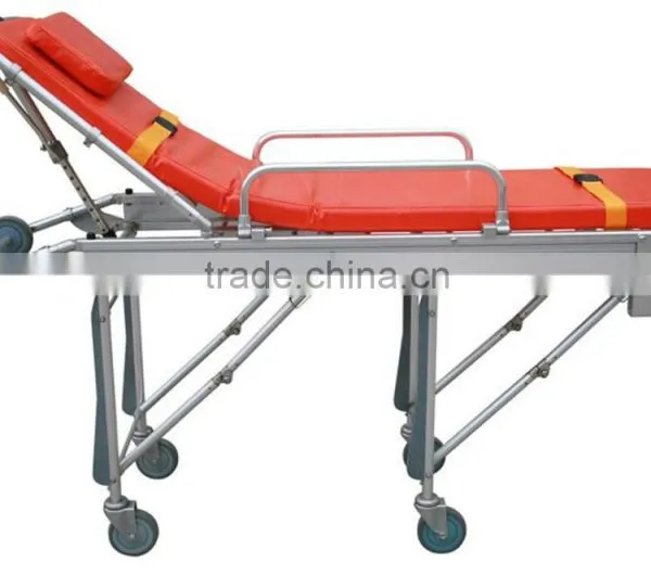 High Quality Automatic Loading Ambulance Stretcher photo-4