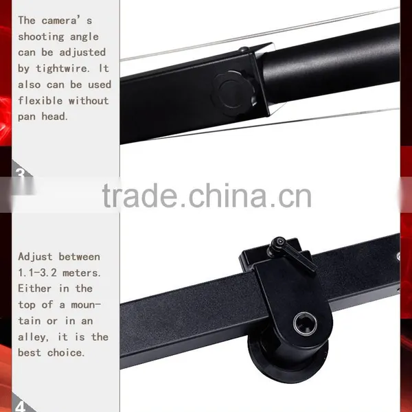 Wieldy Mini Jib Crane Video&film Making High Quality Dolly-crane photo-5