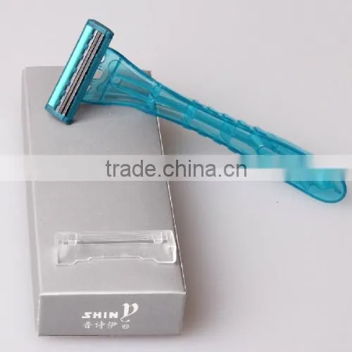 Express Two Blades Transparent Hotel Razors