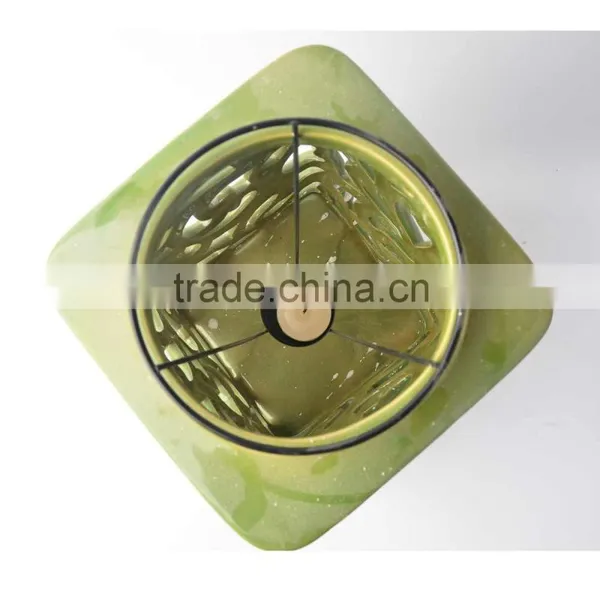 Personalized Ceramic Craft Candle Holder of Jar Shape photo-3