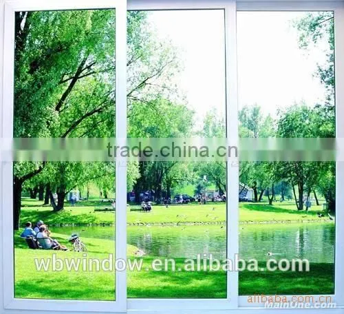 The European Style of PVC Sliding Windows With Double Tempered Glass photo-6