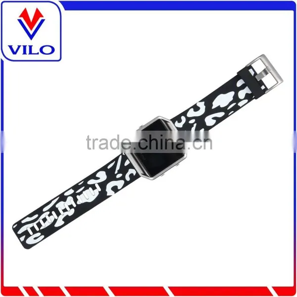 Soft Silicone Watch Band Rubber Wrist Strap For Fitbit Blaze Watch Band photo-4