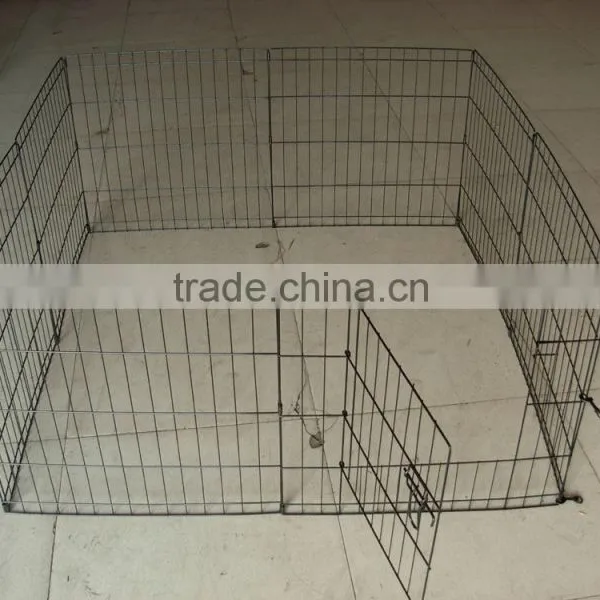 China Indoor Outdoor Cheap Portable Wire Metal Rabbit Enclosure Hutch photo-4