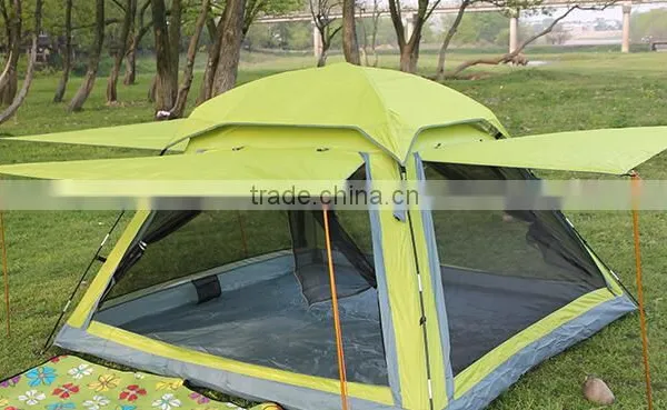 3-4 Person Outdoor Camping Tent With 4 Doors photo-6