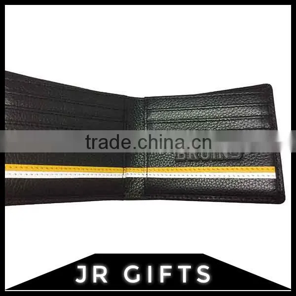 Wholesale Black Leather Men Travel Wallet photo-3