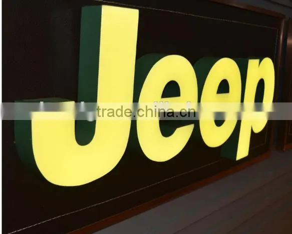 Epoxy Resin Luminous Letter Resin Led Sign Letter