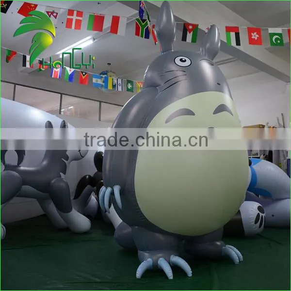 Customized Promotion Inflatable Cartoon Totoro / Inflatable Animal Cat Toy Model photo-2