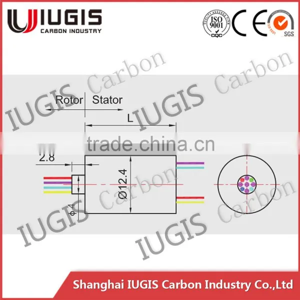 SRC012C High Performance Professional Supplier Capsule Slip Ring photo-2