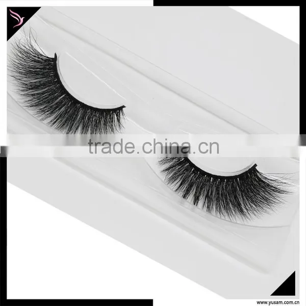Hot Top Quality Customized Packaging 3D Real Mink Fur False Eyelash photo-2