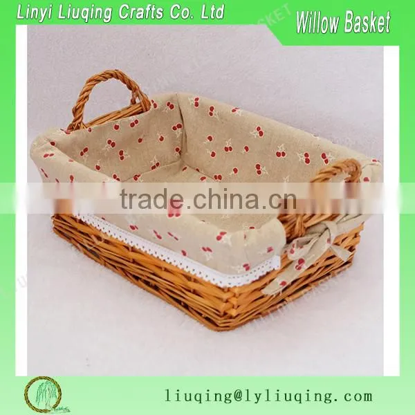 Charming Willow Food Basket Fruit Basket for Food